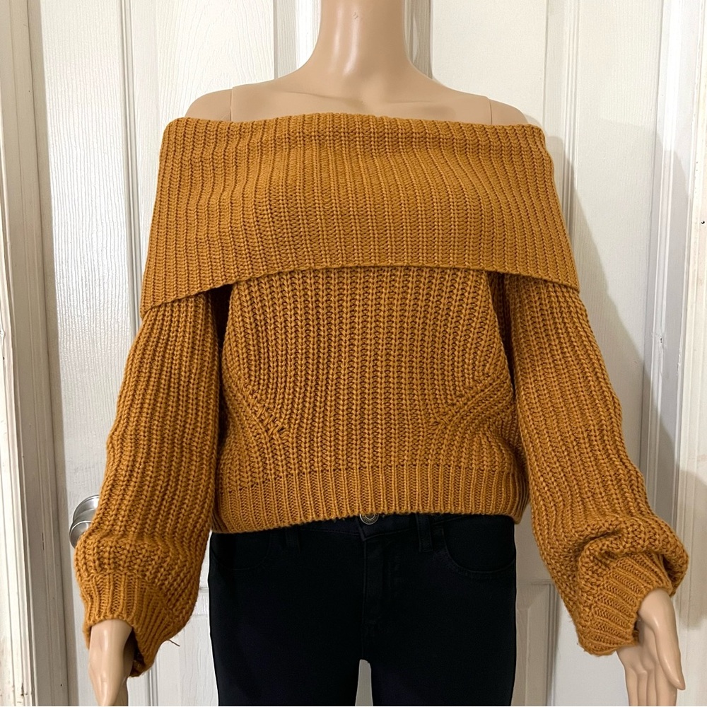 Lulus Off-the-Shoulder Knit Sweater